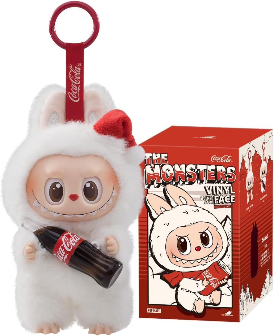 POP MART THE MONSTERS Conjunto quase oculto completo 1 peça 2,5 polegadas Personagem articulada Design premium Presentes para mulheres Figura de ação de brinquedo de arte chique favorita dos fãs