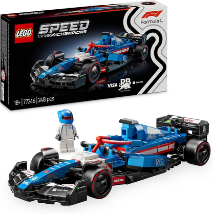 LEGO Speed Champions Visa Cash App RB VCARB 01 Conjunto de