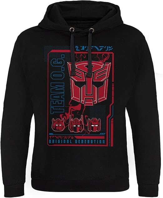 Transformers - Sweatshirt Épica Autobots Original Generation com Licença Oficial