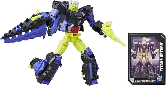 Transformers Generations Titans Decepticon Krok e Gatorface