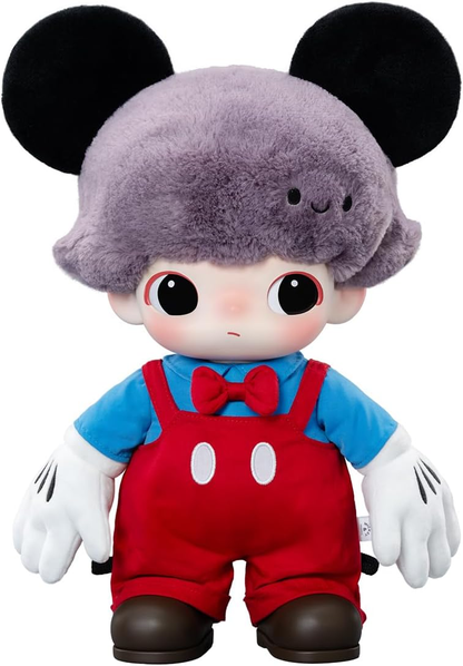 POP MART DIMOO WORLD X DISNEY Series-Mickey Bolsa de Peluche em Vinil 1 Caixa Personagem Articulado Design Premium Presentes Fã-Favorito Brinquedo Colecionável Figura de Acção de Brinquedo de Arte