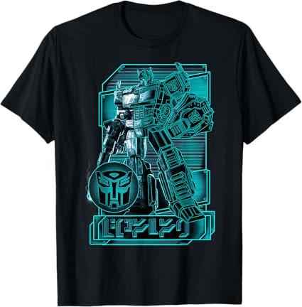 T-shirt Transformers: War For Cybertron Optimus Prime Portrait