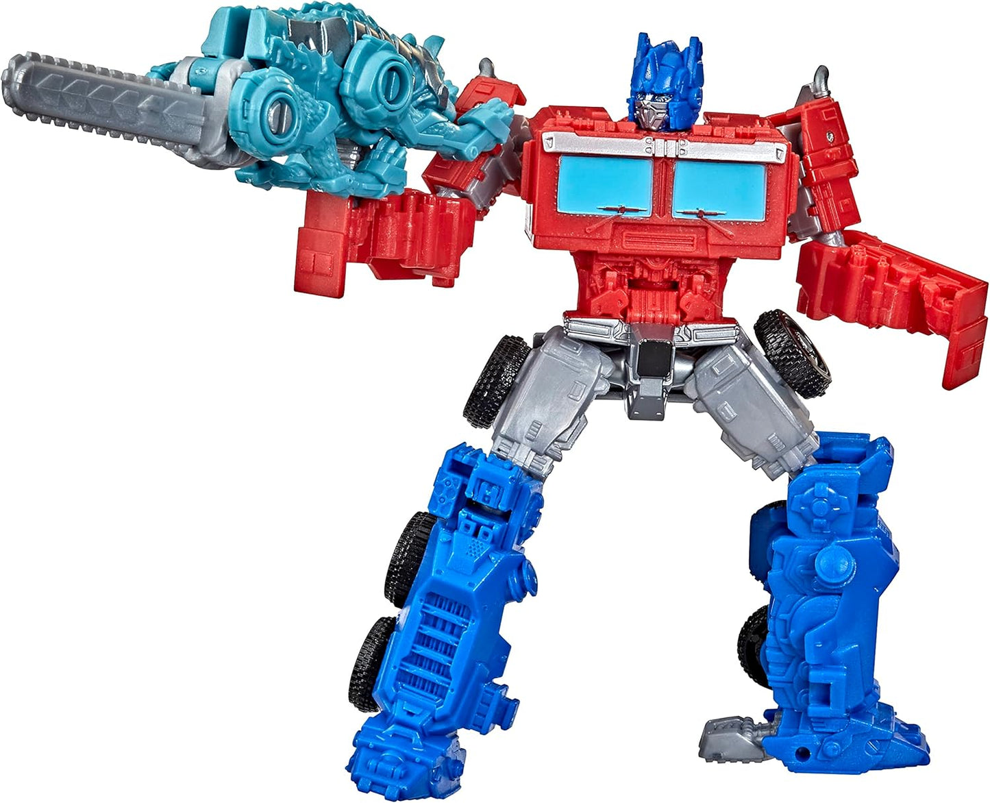 Transformers: A Ascensão das Feras Filme Beast Alliance Beast Weaponizers Pack de 2 Brinquedos Optimus Prime, 6 anos ou mais, 12,5 cm