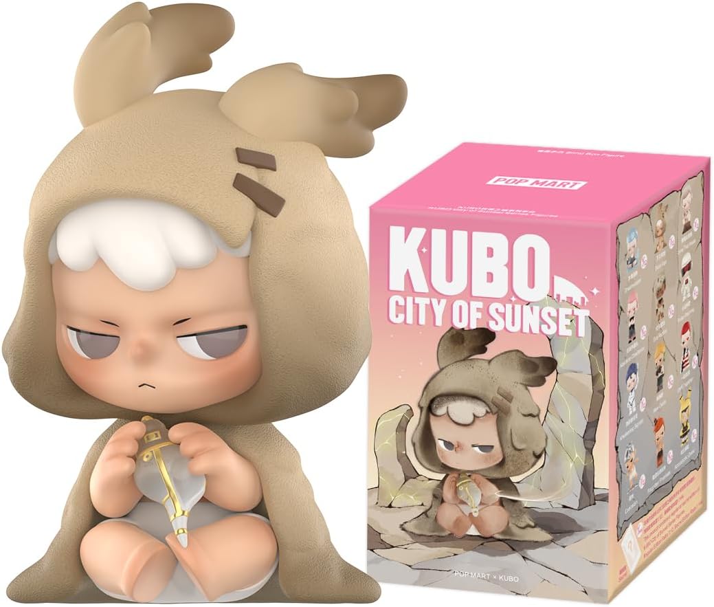 POP MART KUBO LOVE WINS FIGURA 1 Caixa Articulada Personagem Design Premium Presentes para Mulheres Brinquedo Colecionável Favorito dos Fãs Figura de Ação de Brinquedo