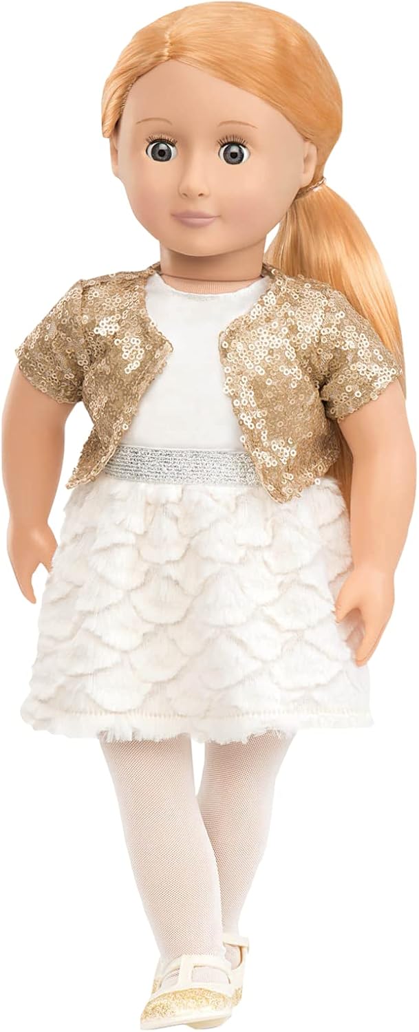 Boneca de Vestido de Festa Nossa Geração de 18" - Hope