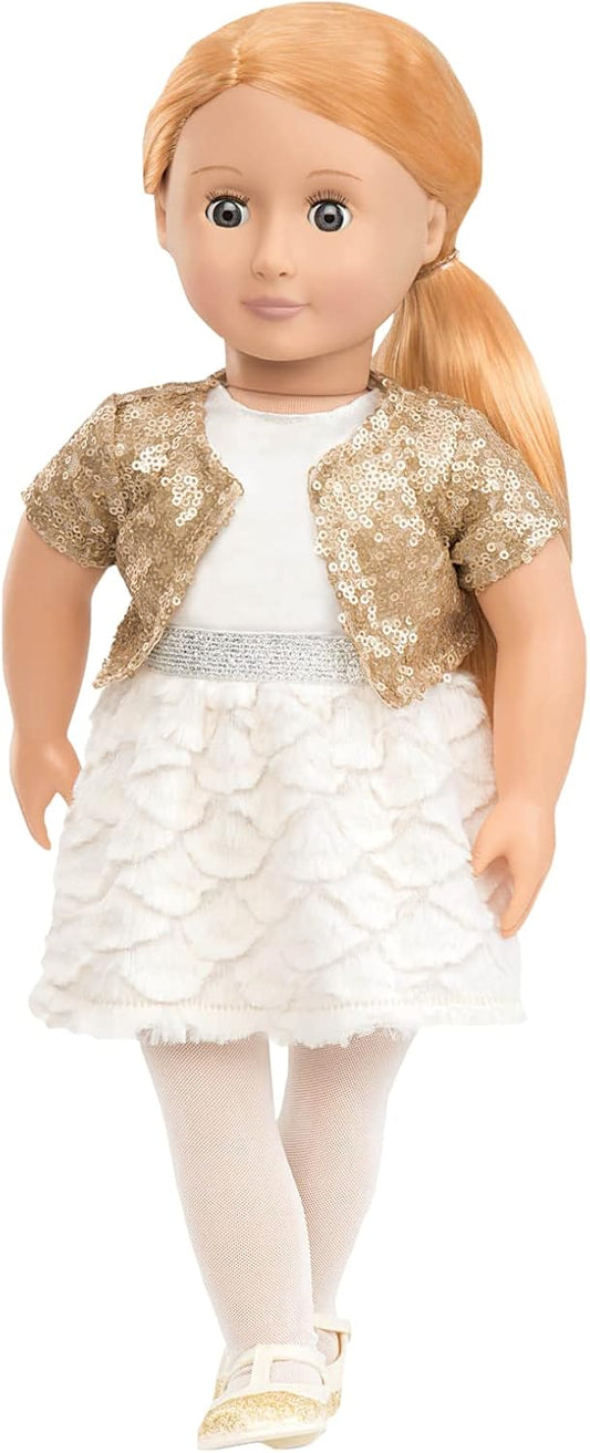 Boneca de Vestido de Festa Nossa Geração de 18" - Hope