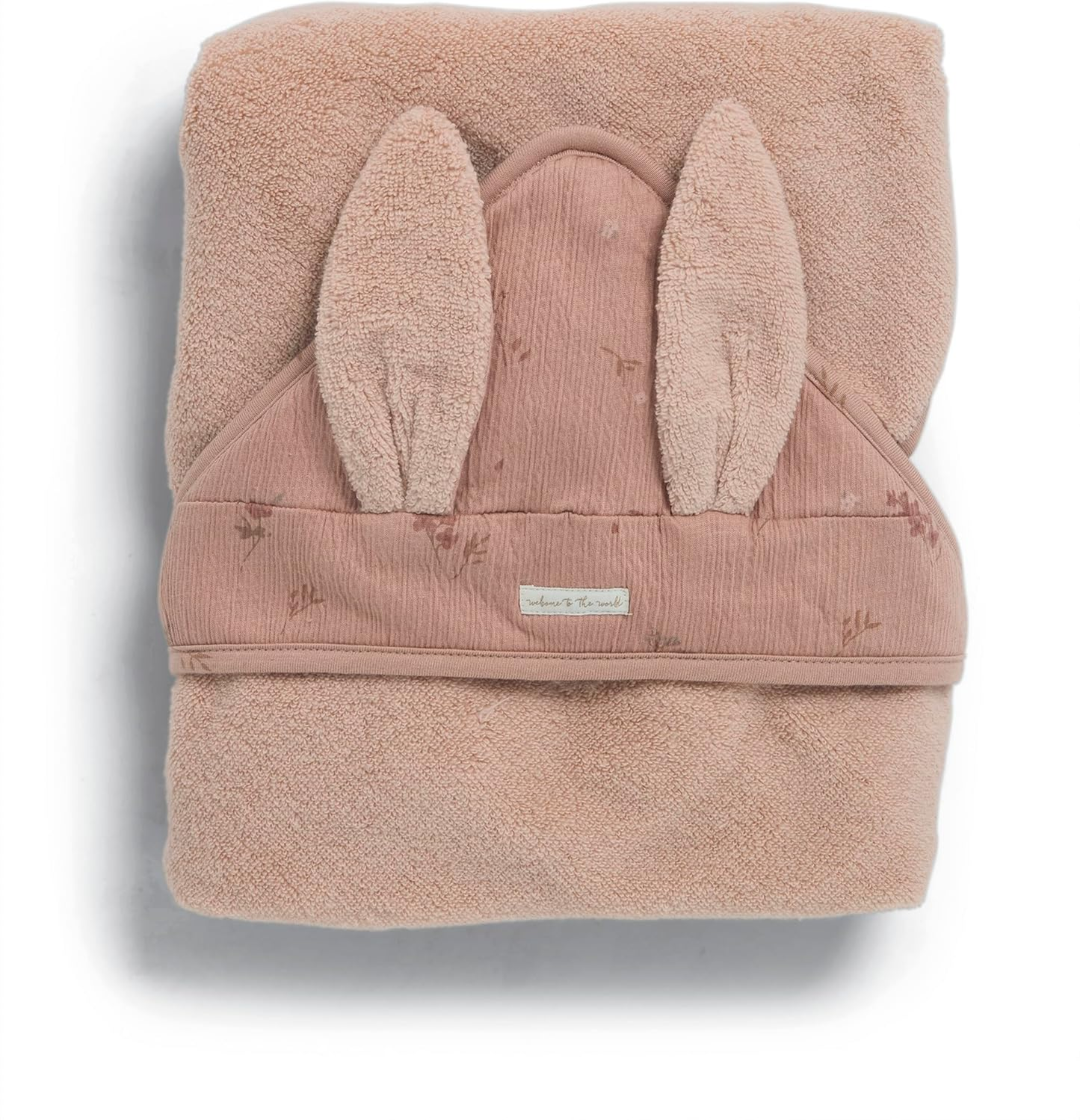 Toalha com capuz Mamas & Papas Welcome to The World, flor silvestre