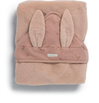 Toalha com capuz Mamas & Papas Welcome to The World, flor silvestre