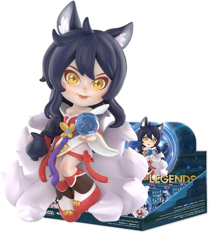 POP MART League of Legends Series 12Box 2,5 polegadas Articulado Personagem Design Premium presentes para mulheres Brinquedo Colecionável Favorito dos Fãs Figura de Ação de Brinquedo