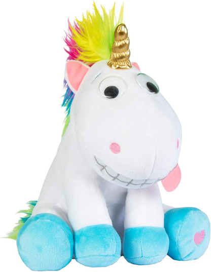 Club Petz 91818IM3 Puffy, o Unicórnio Engraçado, Branco, Amarelo e Rosa