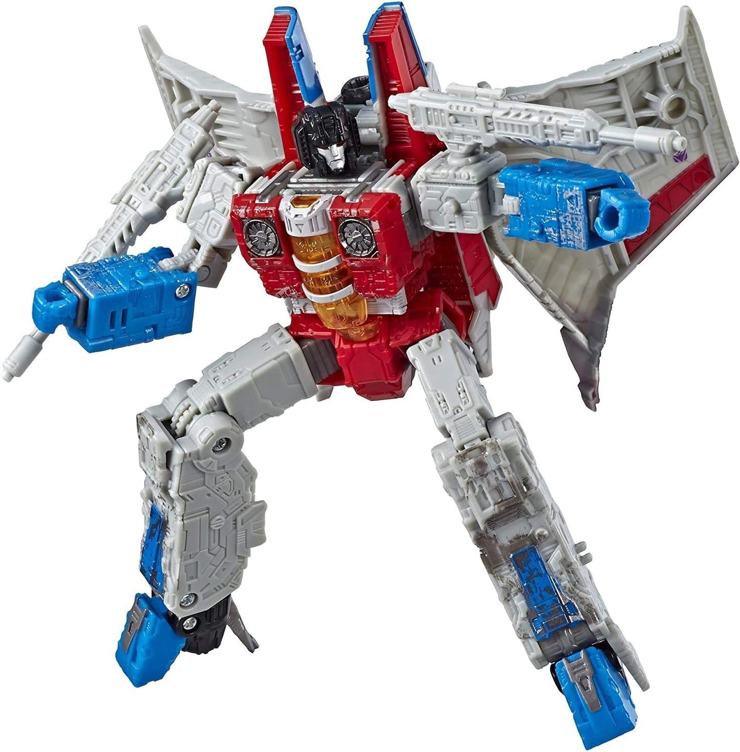 Transformers Generations War for Cybertron Voyager WFC-S24 Starscream - Figura de Acção - Capítulo Siege - Adultos e Crianças a partir dos 8 anos, 18 cm