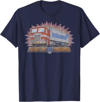 T-Shirt Transformers Optimus Prime Robot Disfarçado