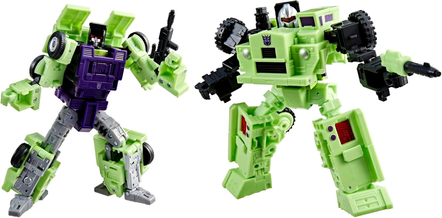 Transformers Studio Series: O Filme - Figuras de Acção Constructicon Long Haul e Constructicon Hook
