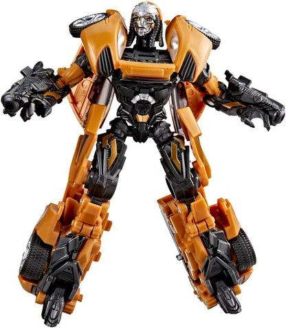 Arte conceptual da figura de ação KSI Widow da linha Transformers Studio Series: A Era da Extinção, classe Deluxe.