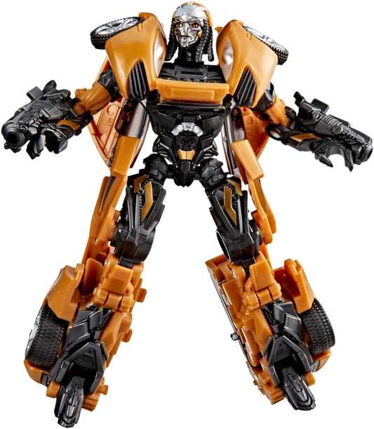 Arte conceptual da figura de ação KSI Widow da linha Transformers Studio Series: A Era da Extinção, classe Deluxe.