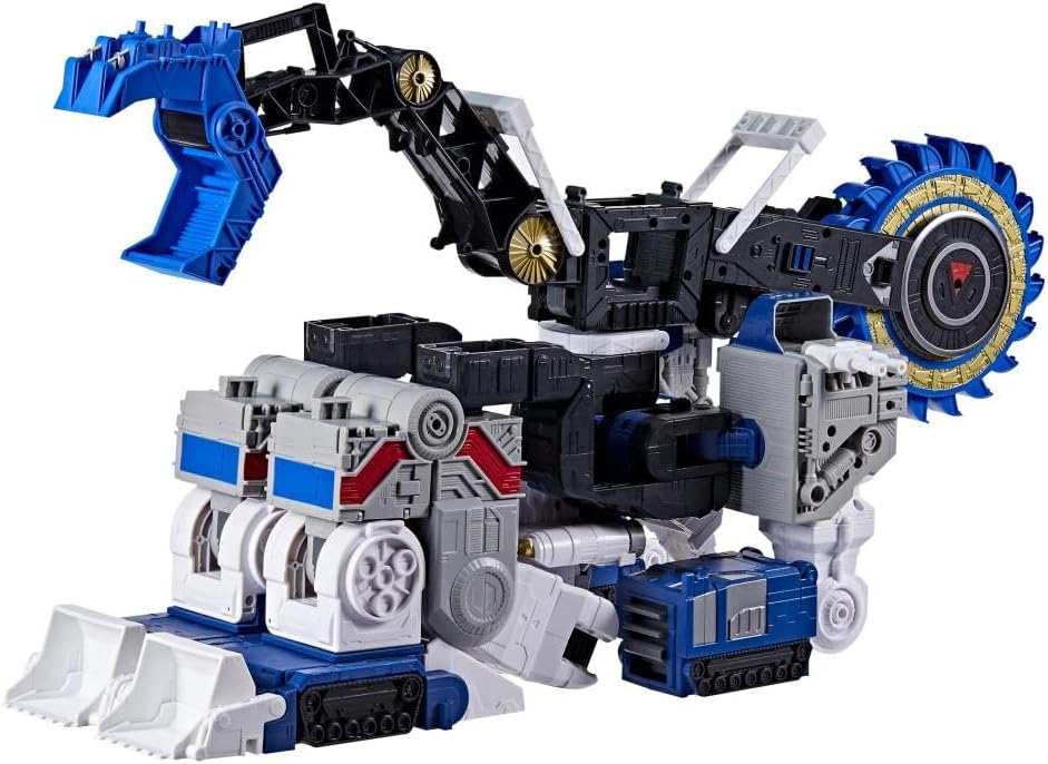 Transformers F2986 Toys Generations Legacy Series Titan Cybertron Universe Metroplex Action Figure, Idade Recomendada: 15 anos ou mais, Multicolorido, 55,5 cm