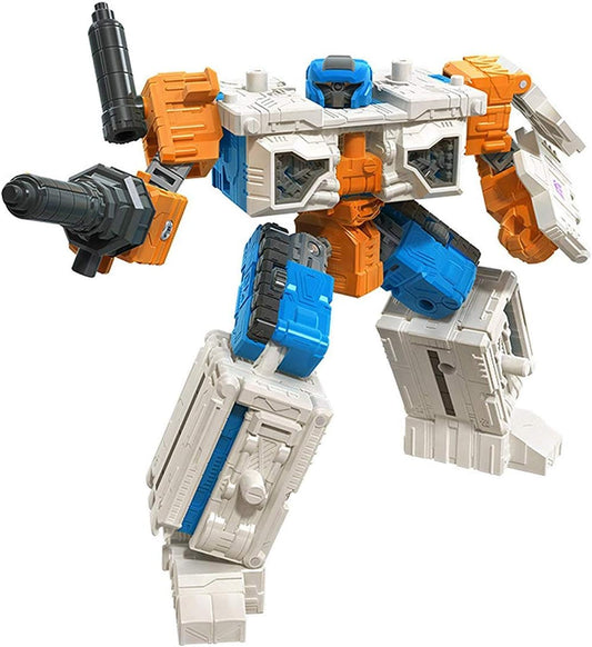 Transformers Generations War for Cybertron: Earthrise Deluxe WFC-E18 Airwave Modulator - Figura para crianças a partir dos 8 anos, 14 cm (5,5 polegadas)
