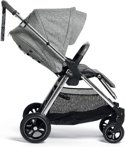 Carrinho Mamas & Papas Flip XT3, carrinho de passeio, dobrável com uma mão, capuz grande, 11,3 kg - Skyline Grey