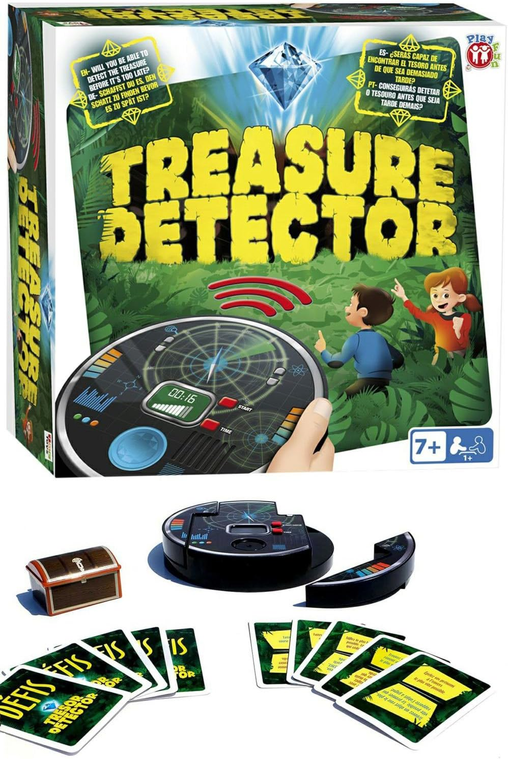 BRINQUE DIVERTIDO DA IMC TOYS IMC Play Fun - Detector de Tesouros