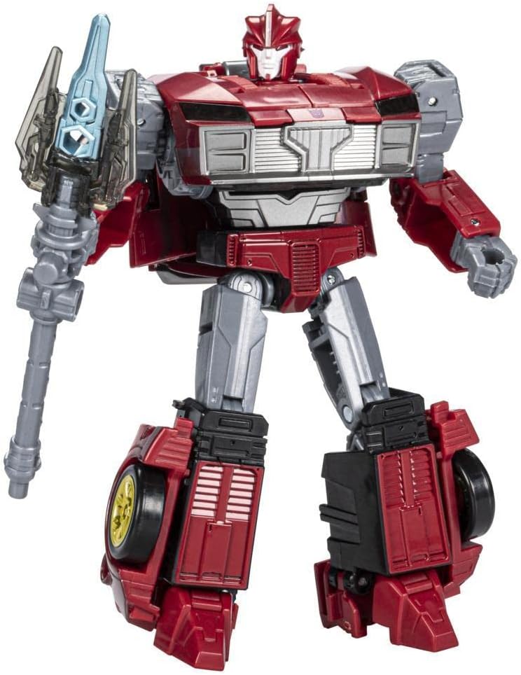 Transformers Toys Generations Legacy Deluxe Prime Universe Knock-Out Action Figure - 8 anos ou mais, 14 cm, Multicolorido (F3031)