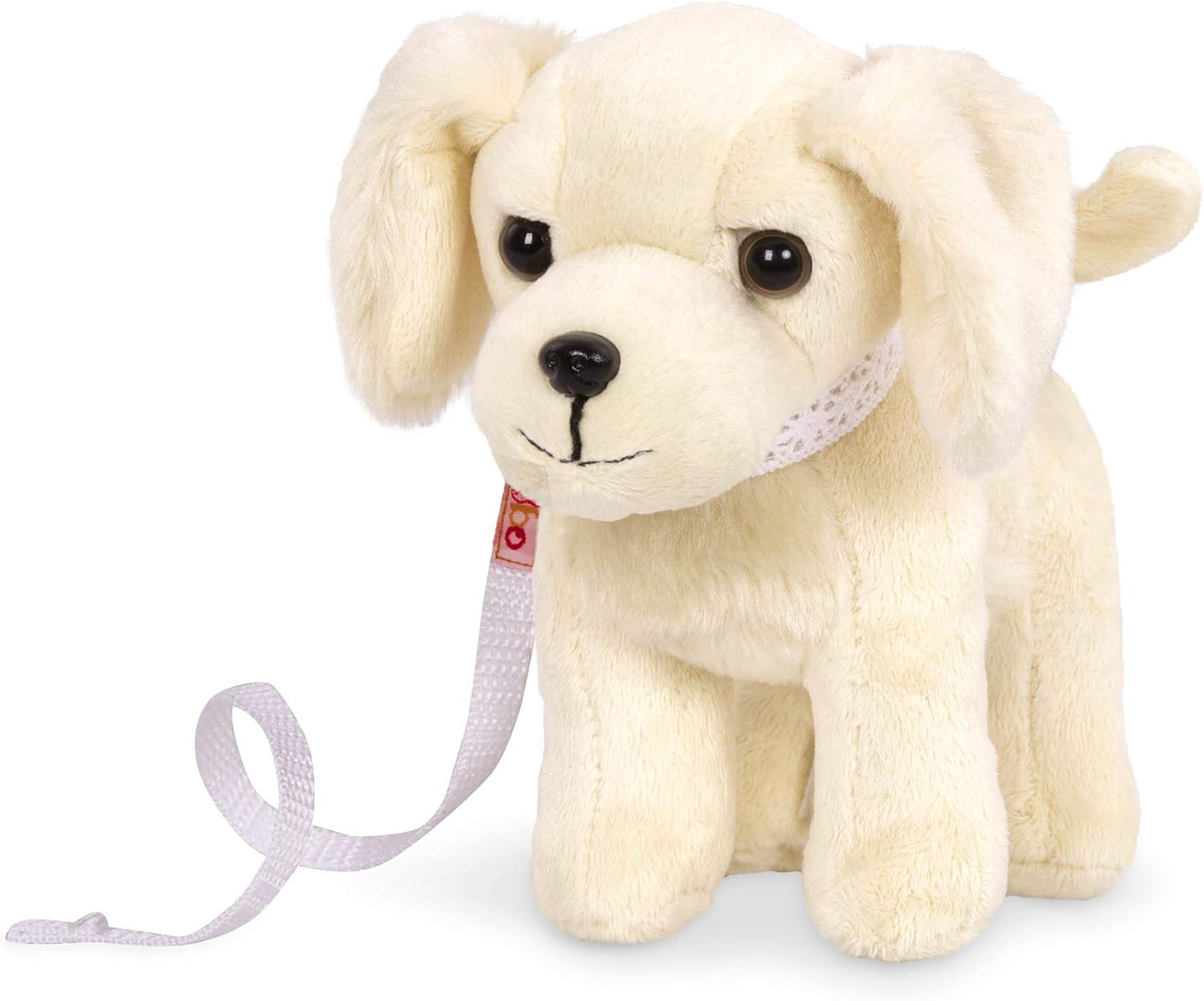 Cachorro Golden Retriever Our Generation – Peluche de cão de estimação articulado para bonecas de 45 cm – Brinquedo macio para cachorros com coleira