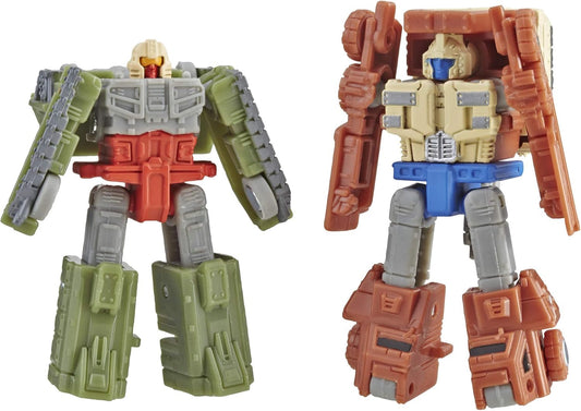 Transformers Generations War for Cybertron: Siege Micromaster WFC-S6 Autobot Battle Patrol - Pack de 2 Figuras de Acção