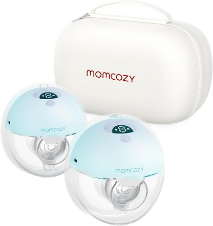 Bomba tira-leite Momcozy M5 Hands Free - 24 mm (2, azul royal)