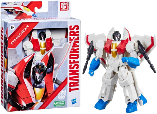 Transformers Generations Toys Authentics Figura de Acção Starscream (7”), Vermelho