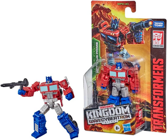 Transformers,F0662 Toys Generations War for Cybertron: Kingdom Core Class WFC-K1 Optimus Prime Action Figure - Kids Ages 8 and Up, 3.5-inch