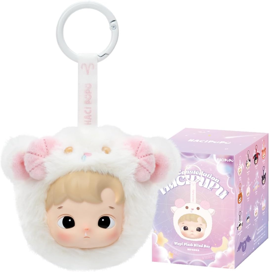 POP MART HACIPUPU Uma Noite de Fantasia Série - 1 Caixa com Figura de Ação Colecionável Premium. Design chic e encantador, presente ideal para mulheres e fãs de art toys. Item favorito para colecionadores, perfeito para decoração ou exibição.