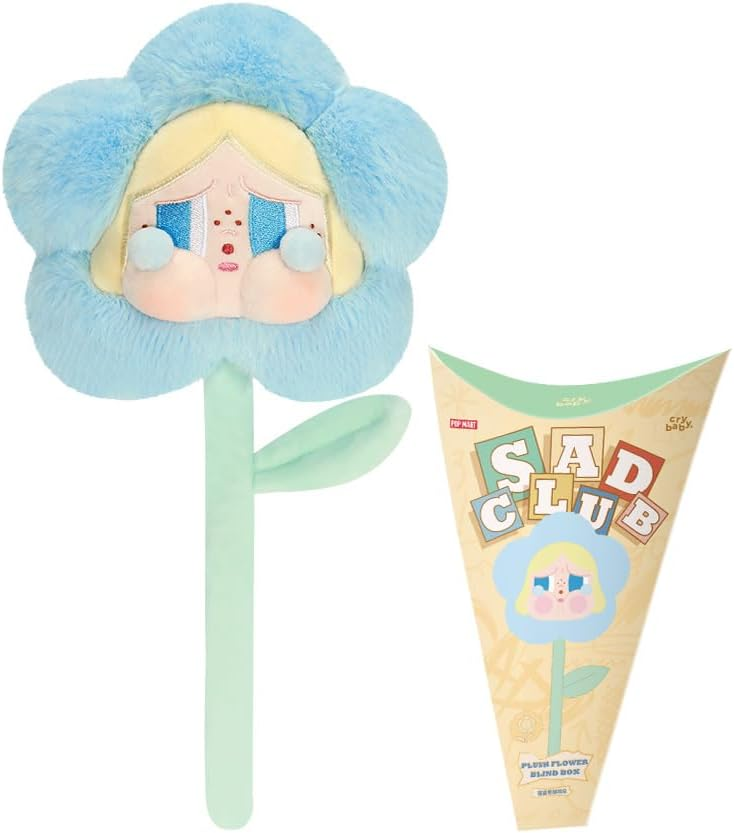 POP MART CRYBABY CHEER UP, BABY! SERIES - Bonecos de peluche da série 1 caixa de 2,5 polegadas, bonecos de ação articulados, design premium, presentes para fãs - brinquedo colecionável favorito