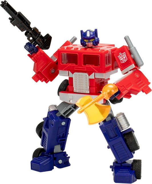 Figura de ação Transformers Legacy United Deluxe Class G1 Universe Optimus Prime