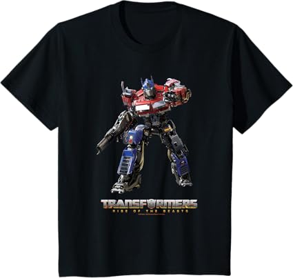 T-shirt de corpo inteiro Transformers: A Ascensão das Feras Optimus Prime
