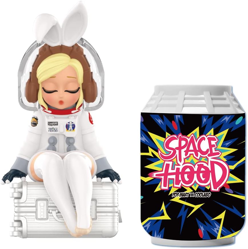 Conjunto de capas de espaço Coolabo da POP Mart (9 caixas) Caixa de brinquedo exclusiva para bonecos de ação, brinquedo de arte colecionável popular, figura fofa, presente criativo para festa de aniversário de Natal