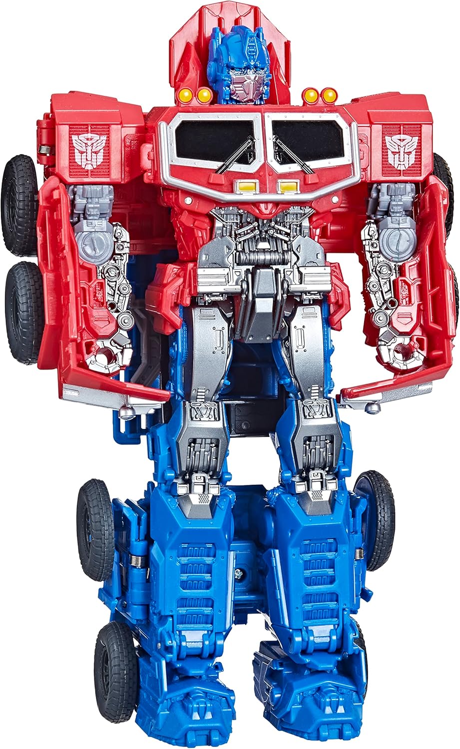 Transformers Toys Rise of the Beasts Filme, Smash Changer Optimus Prime Action Figure – Idades 6 e acima, 22,5 cm