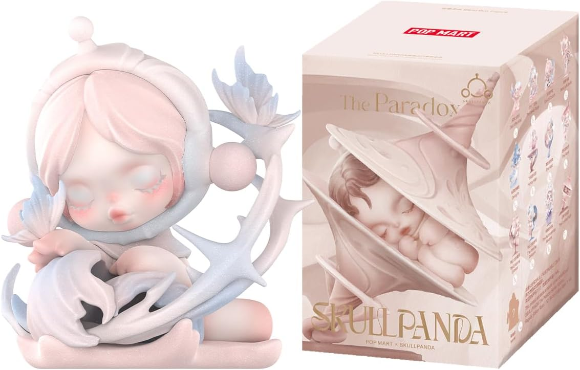 POP MART SKULLPANDA x HAMCUS 1/6 Figura de ação Design Premium Presentes para Mulheres Figura de ação de brinquedo de arte chique colecionável favorita dos fãs