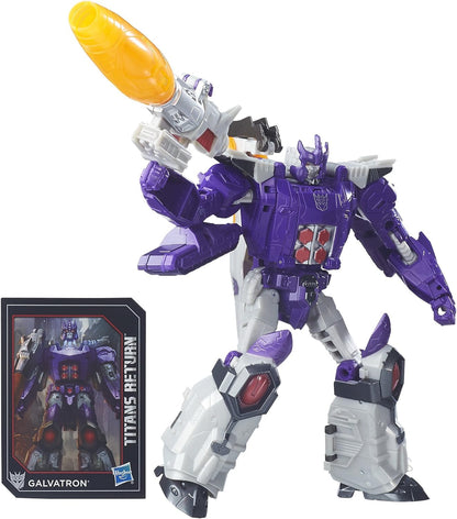 Transformers Generations Titans Nucleon e Galvatron