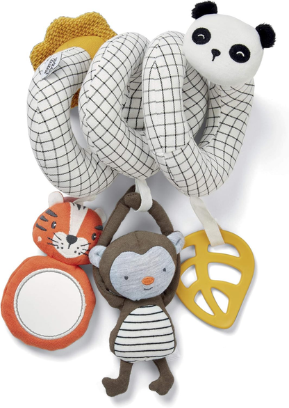 Brinquedo de viagem em espiral para bebés e crianças pequenas Mamas & Papas, Grateful Garden