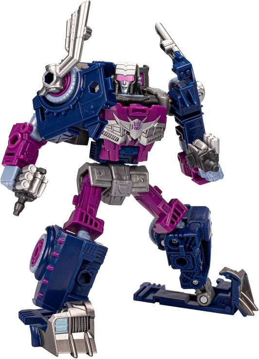Figura de ação Transformers Legacy Evolution Deluxe Axlegrease de 5,5 polegadas
