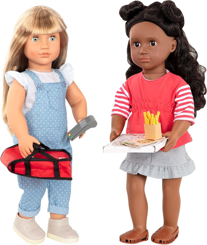 Conjunto de entrega de pizzas Our Generation BD37947Z OG'S, diversos