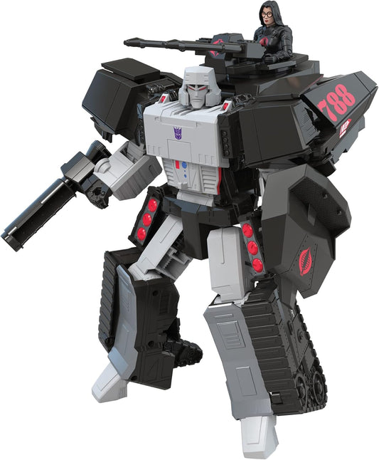 Transformers Generations Collaborative: G.I. Joe Mash-Up, Megatron H.I.S.S. Tank e Baronesa, para maiores de 8 anos, multicolorido F3983