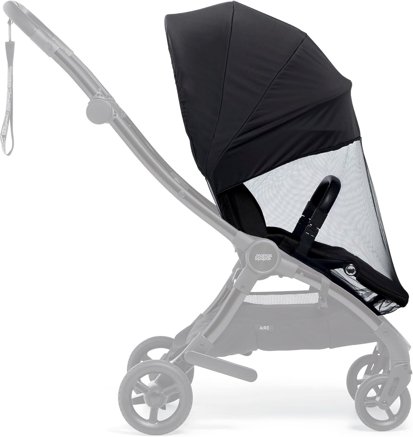 Mamas & Papas Airo Sunshield & Insect Novo - Cinza