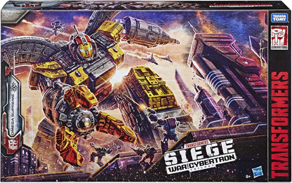 Transformers Generations War for Cybertron Titan WFC-S29 Omega Supreme - Figura de Acção - Converte-se num Centro de Comando - Adultos e Crianças a partir dos 8 Anos, 60 cm