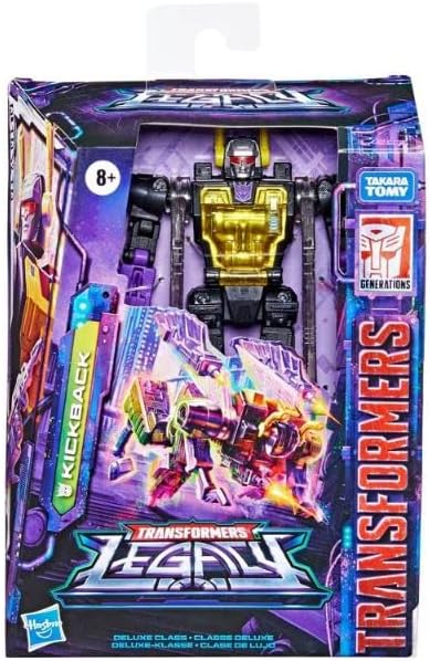 Transformers: Generations Legacy Deluxe Series - Colecção de Figuras de Acção Articuladas de 5,5" - Autobots e Decepticons… (Kickback)