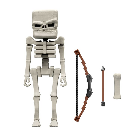 Figura de ação do filme Minecraft esqueleto