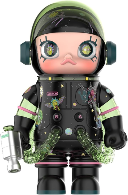 POP MART MEGA SPACE MOLLY 400% Figuras 1 Caixa Design Premium Presentes para Mulheres Fã-Favorito Colecionável Chic Art Toy Figura de Ação