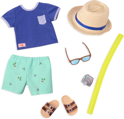 Fato de banho Deluxe Boy da Our Generation