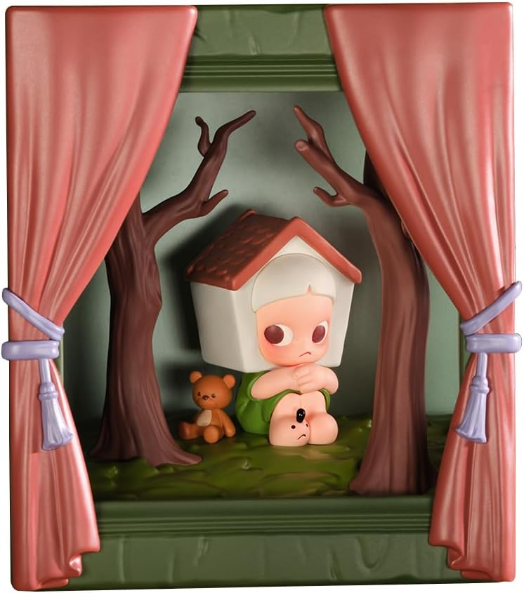 POP MART Zsiga Take It Slow Series Figuras 1 Caixa Articulada Personagem Design Premium Presentes para Mulheres Brinquedo Colecionável Favorito dos Fãs Figura de Ação de Brinquedo