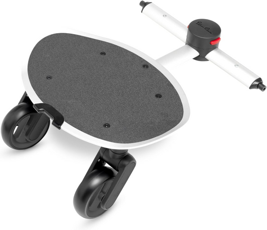 Silver Cross | Passeio de prancha Wave/Coast | Acessórios para carrinhos de bebé | Sistema de viagem compacto | Máxima aderência | Durável