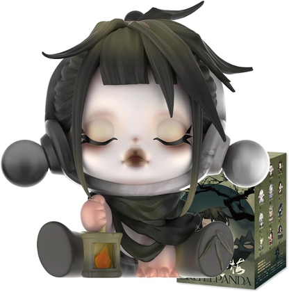 POP MART SKULLPANDA x HAMCUS 1/6 Figura de ação Design Premium Presentes para Mulheres Figura de ação de brinquedo de arte chique colecionável favorita dos fãs